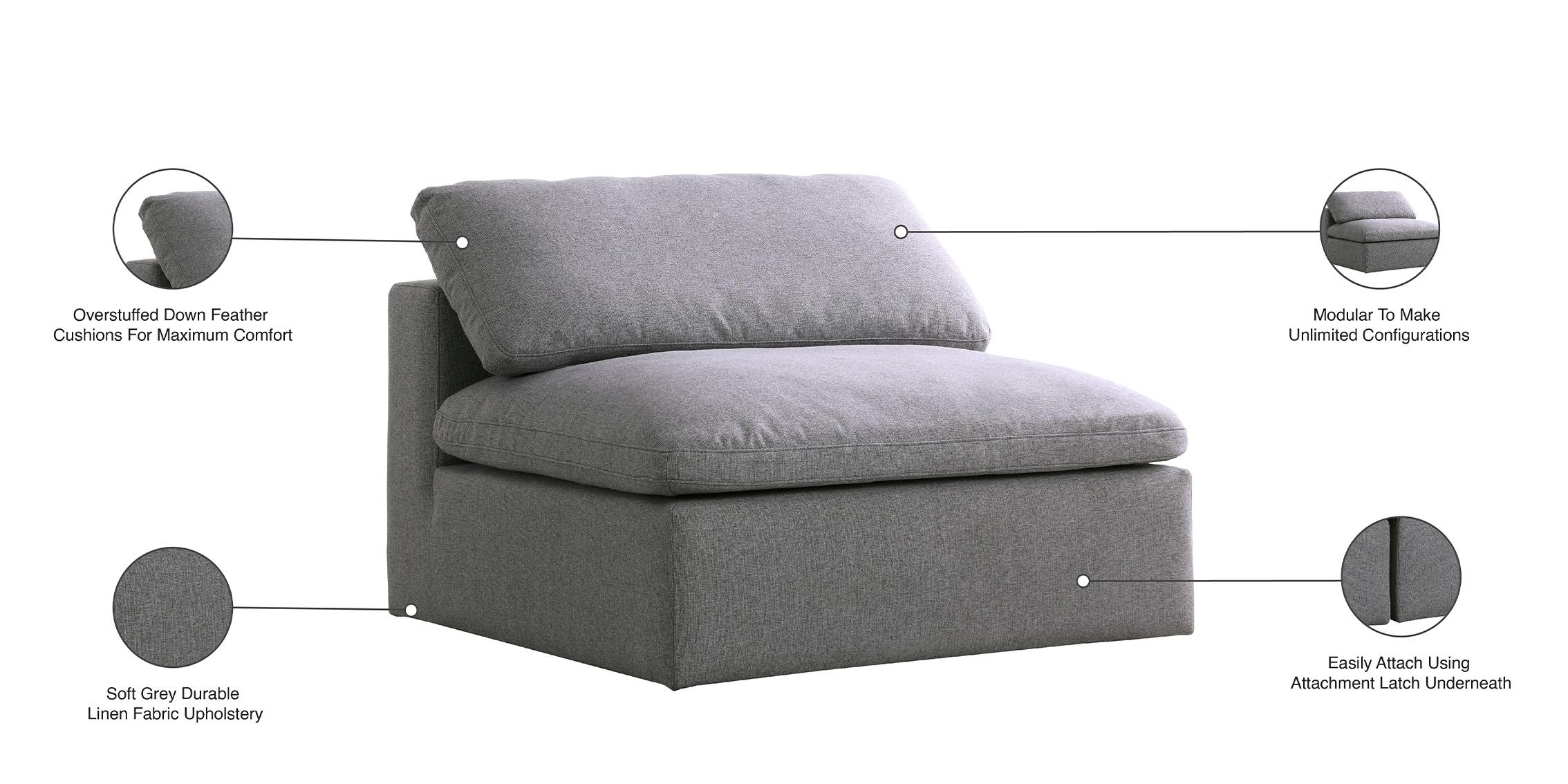 

    
601Grey-Armless Meridian Furniture Armless Chair

