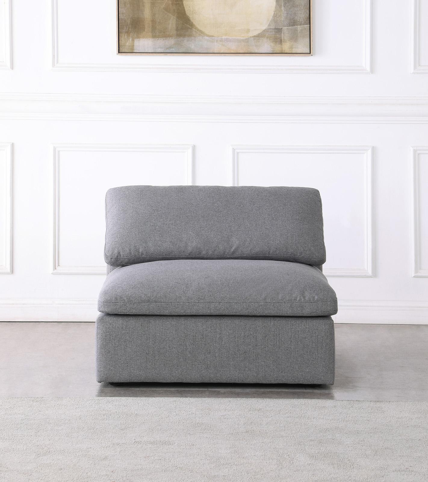 

    
Meridian Furniture SERENE 601Grey-Armless Armless Chair Gray 601Grey-Armless
