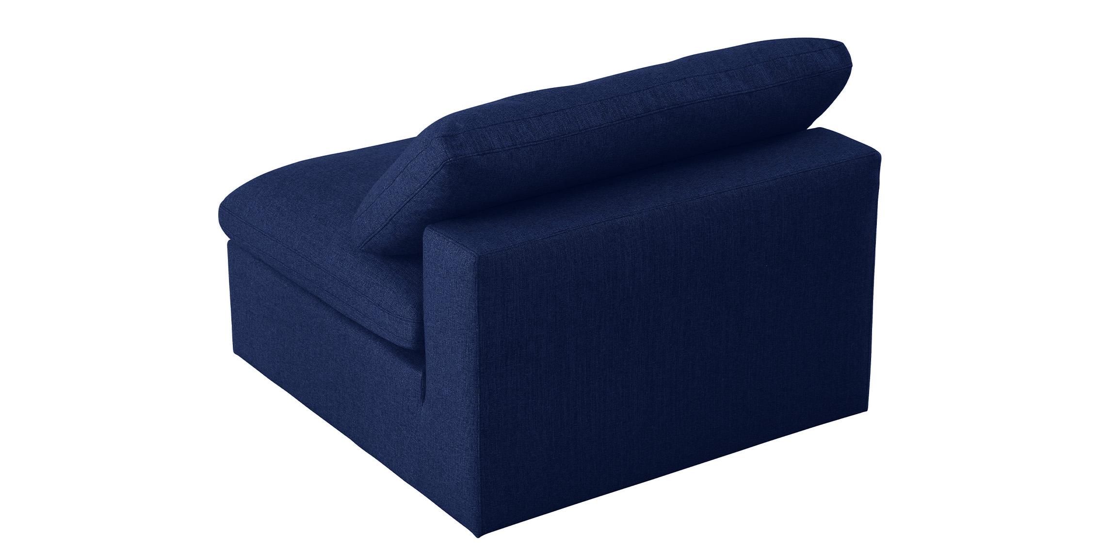 

        
Meridian Furniture SERENE 601Navy-Armless Armless Chair Navy Linen 704831408348

