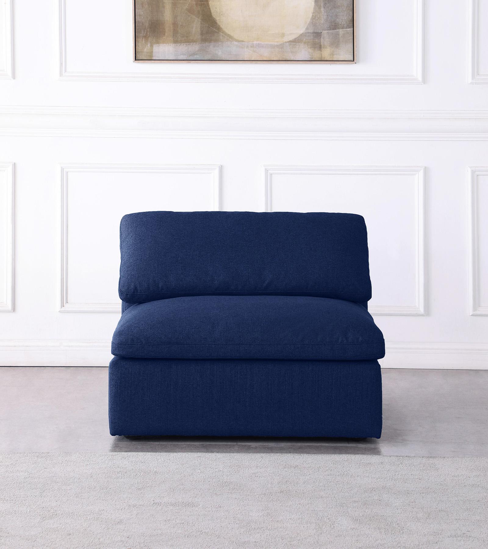 

    
Meridian Furniture SERENE 601Navy-Armless Armless Chair Navy 601Navy-Armless
