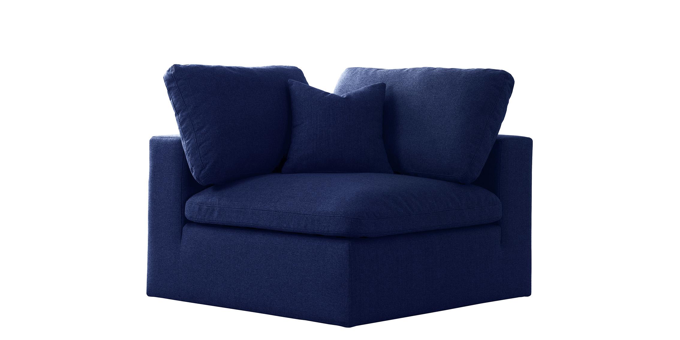 

    
Serene Navy Linen Textured Fabric Deluxe Comfort Corner Chair Meridian

