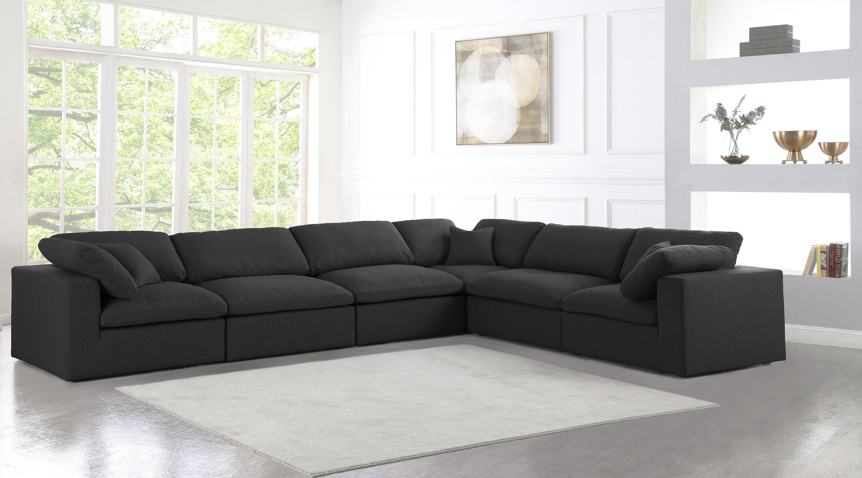 

        
Meridian Furniture SERENE 601Black-Sec6A Modular Sectional Black Linen 094308257006
