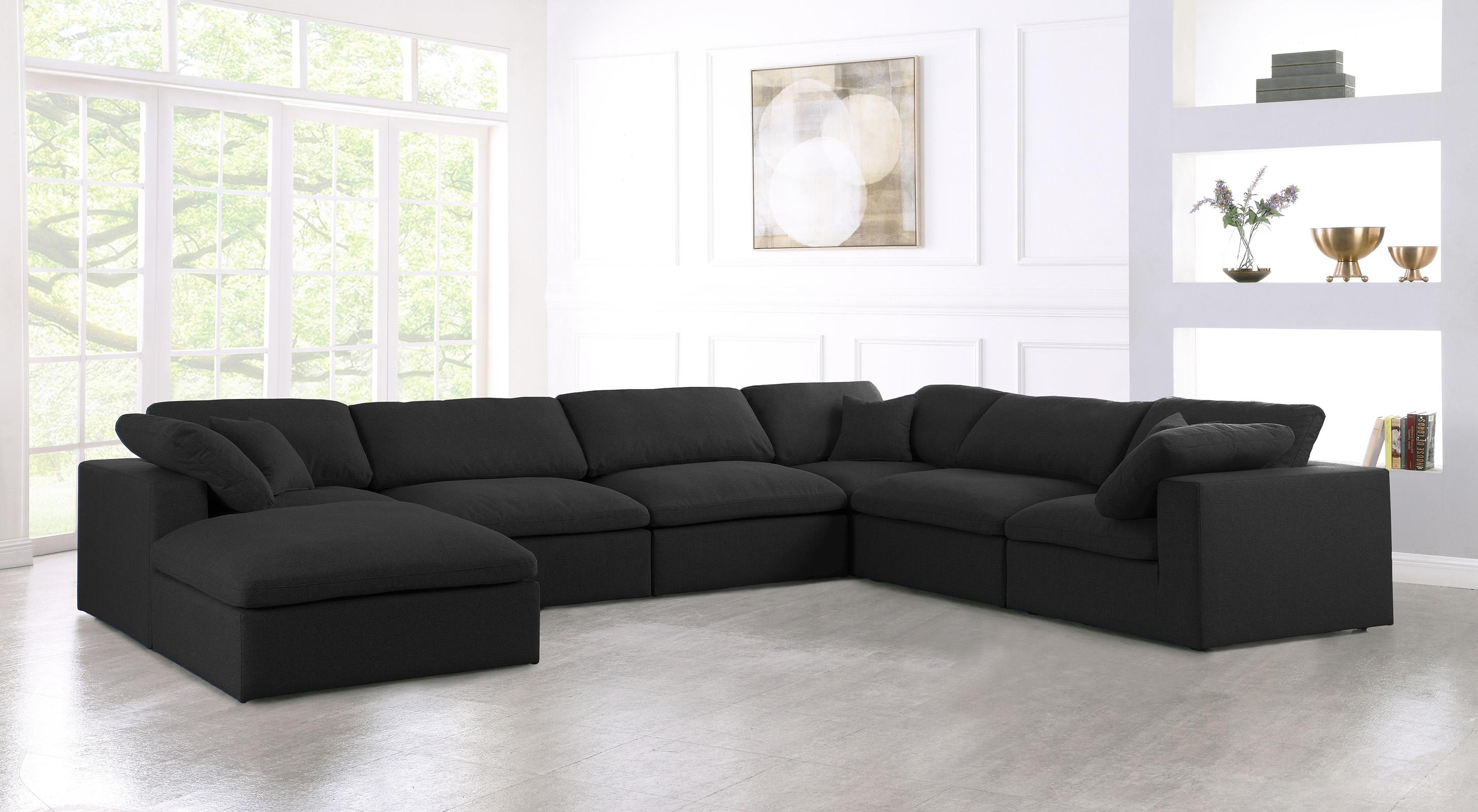 

        
Meridian Furniture SERENE 601Black-Sec7A Modular Sectional Black Linen 094308257037

