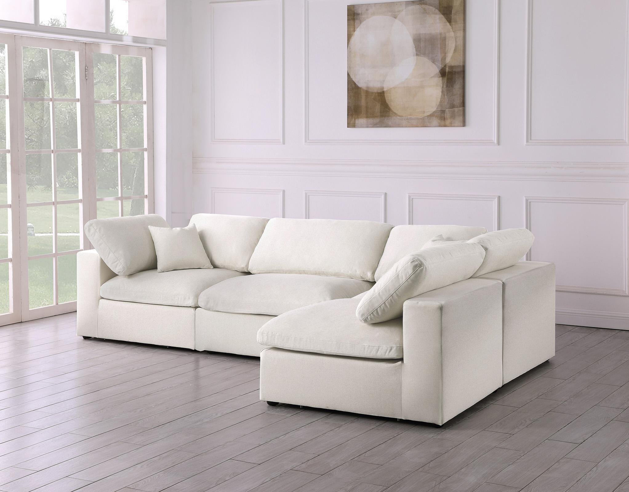 

        
Meridian Furniture SERENE 601Cream-Sec4B Modular Sectional Cream Linen 094308257969
