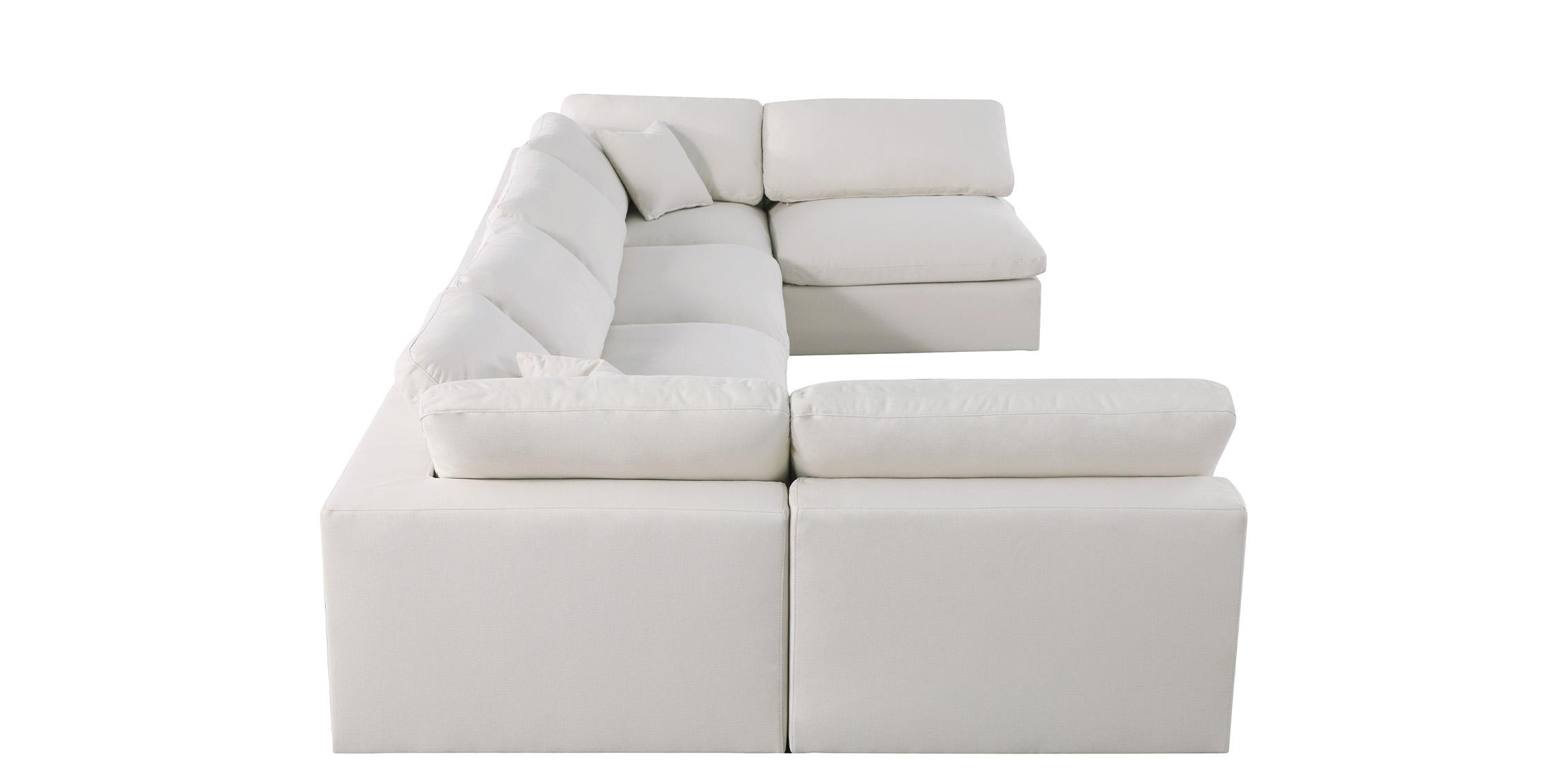 

        
Meridian Furniture SERENE 601Cream-Sec6D Modular Sectional Cream Linen 094308257983
