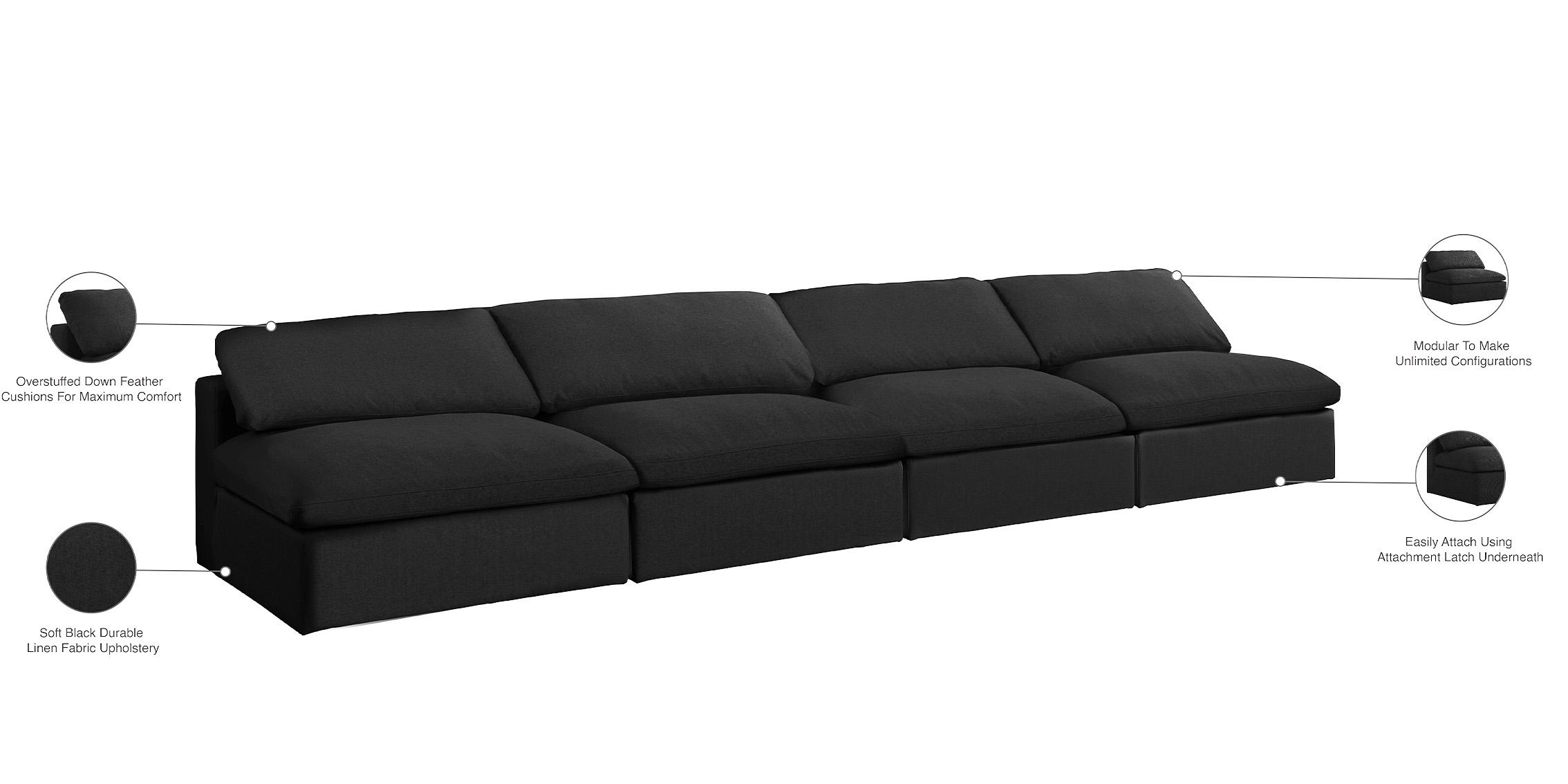 

    
601Black-S156 Meridian Furniture Modular Sofa
