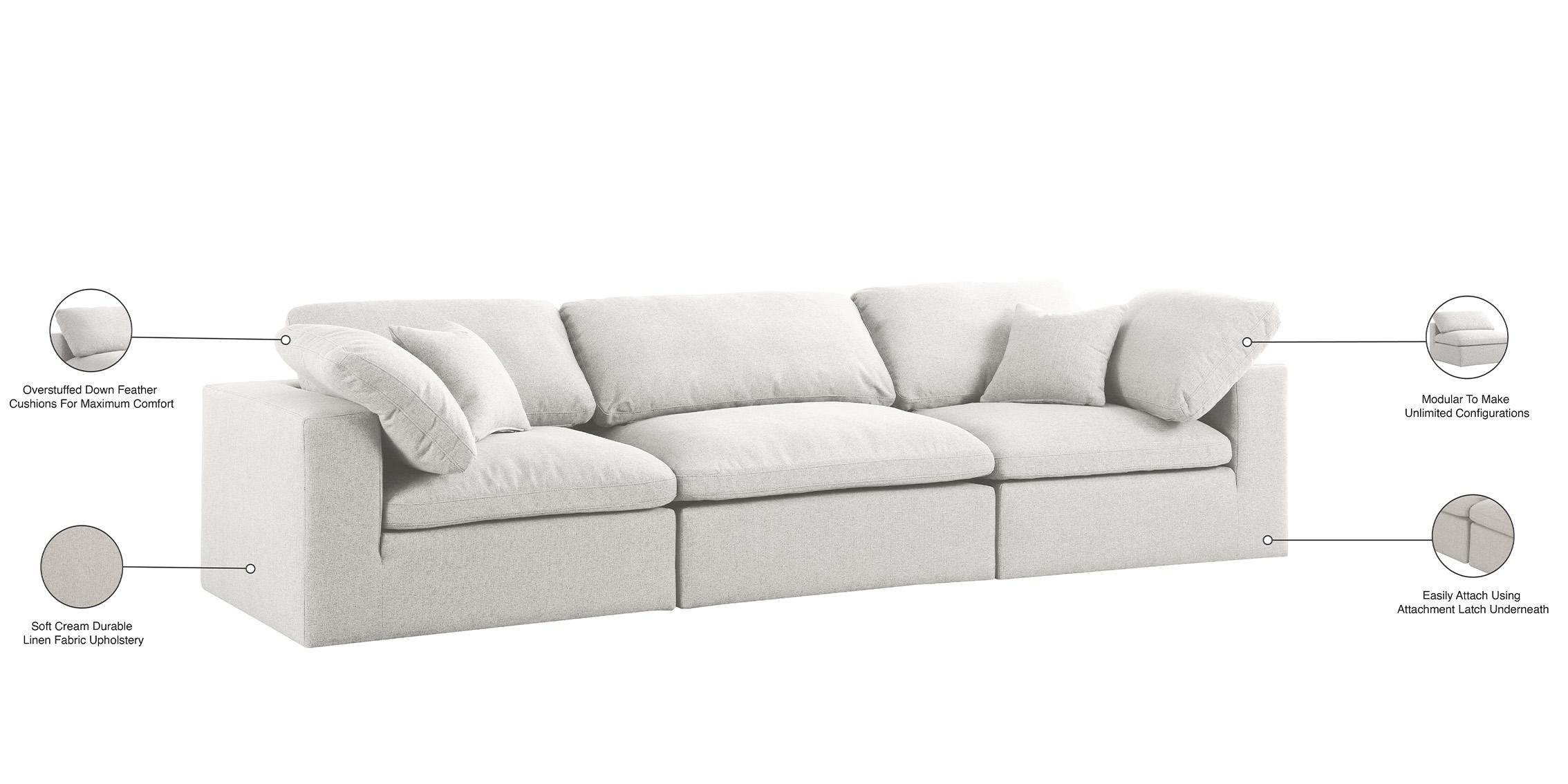 

    
601Cream-S119 Meridian Furniture Modular Sofa
