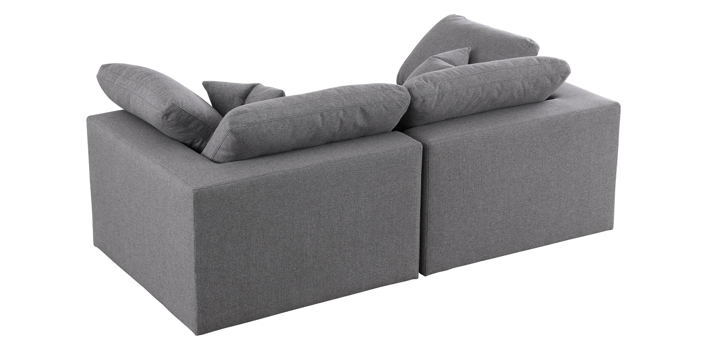

        
Meridian Furniture SERENE 601Grey-S80 Modular Sofa Gray Linen 753359802190
