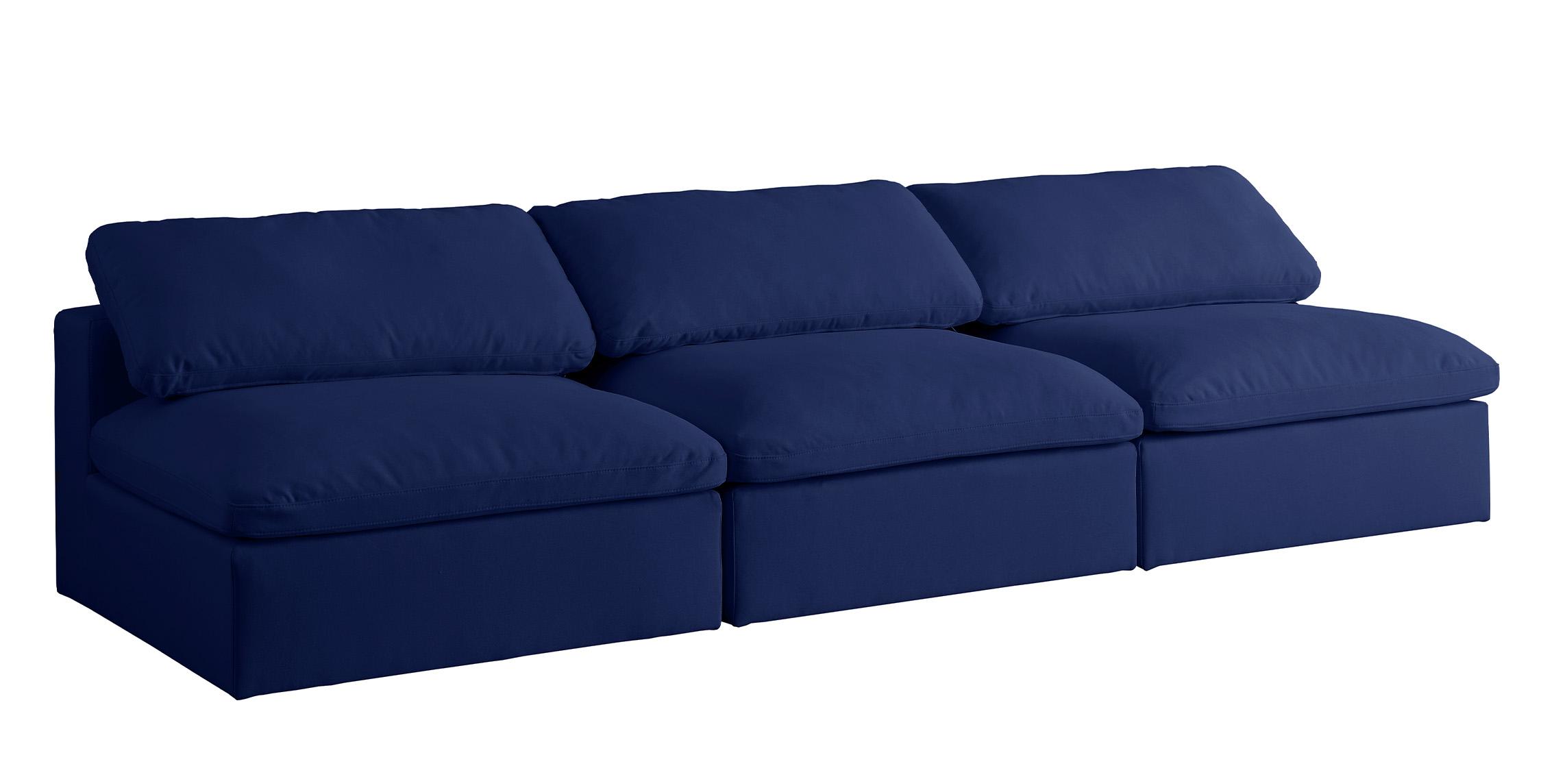 

    
Serene Navy Linen Textured Fabric Deluxe Comfort Modular Armless Sofa S117 Meridian
