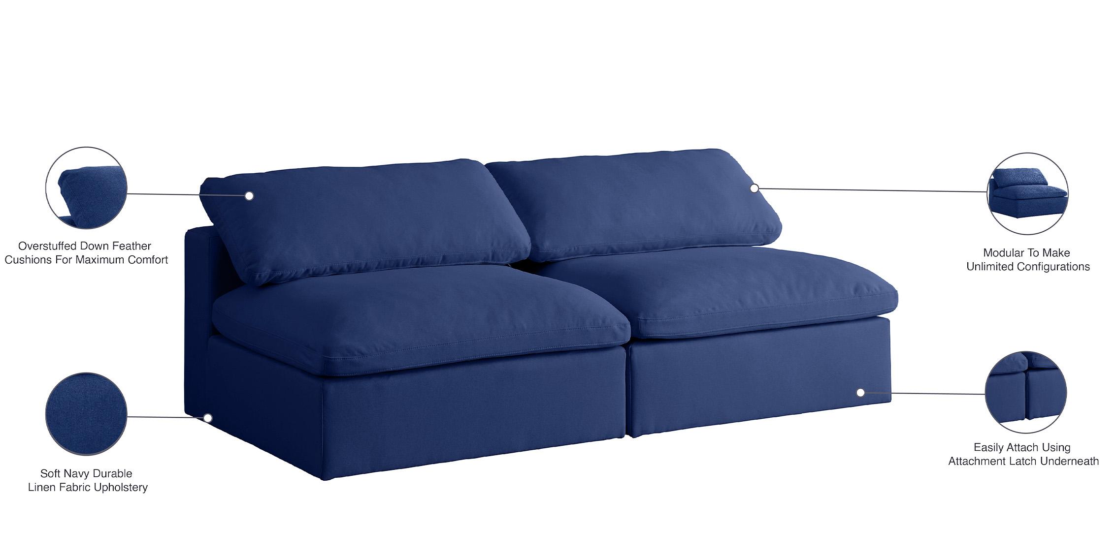 

    
601Navy-S78 Meridian Furniture Modular Sofa
