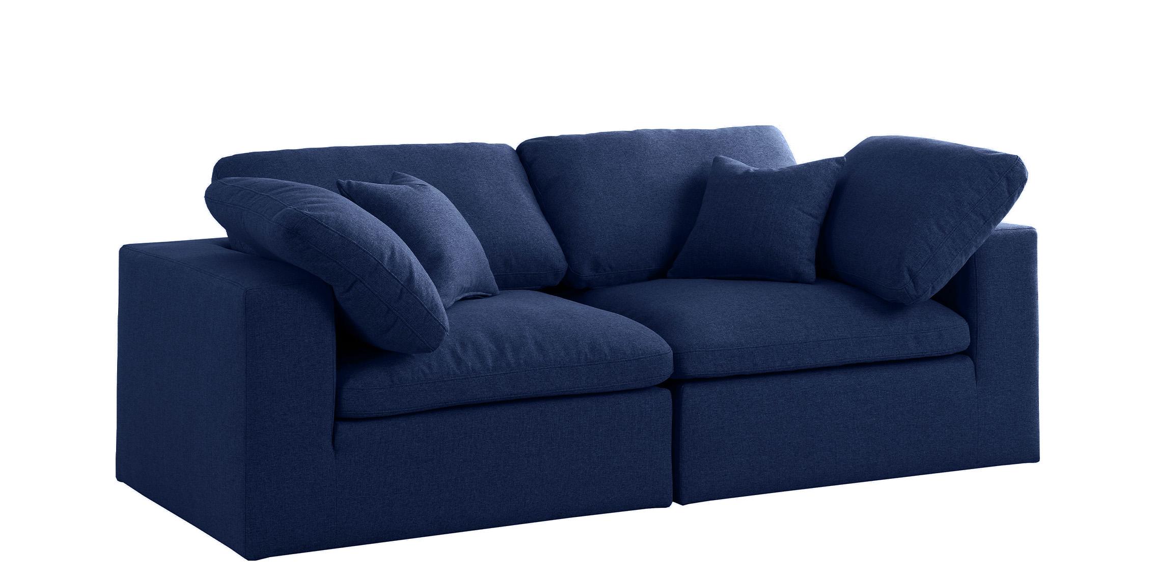 

    
Serene Navy Linen Textured Fabric Deluxe Comfort Modular Sofa S80 Meridian
