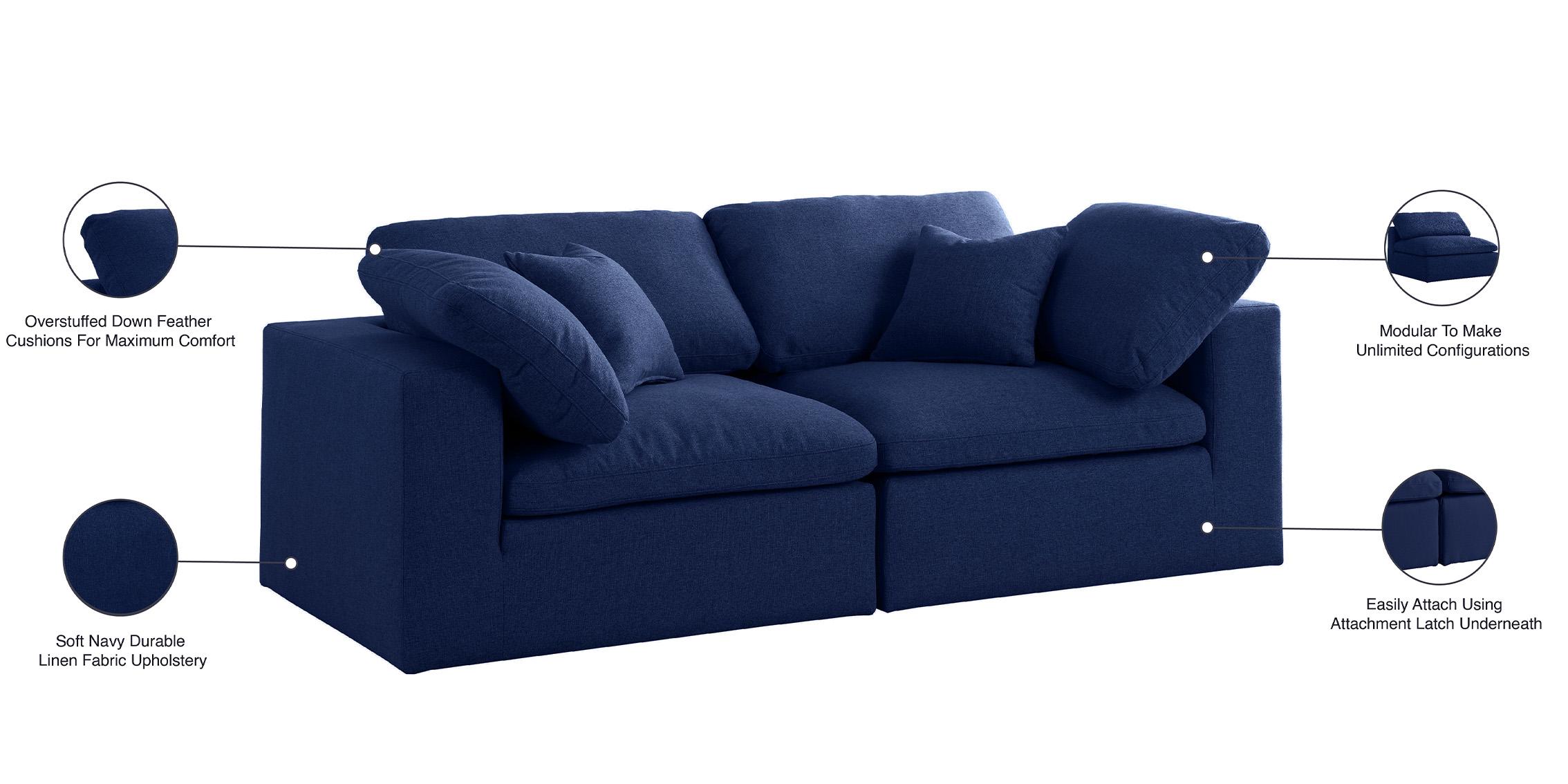 

    
601Navy-S80 Meridian Furniture Modular Sofa
