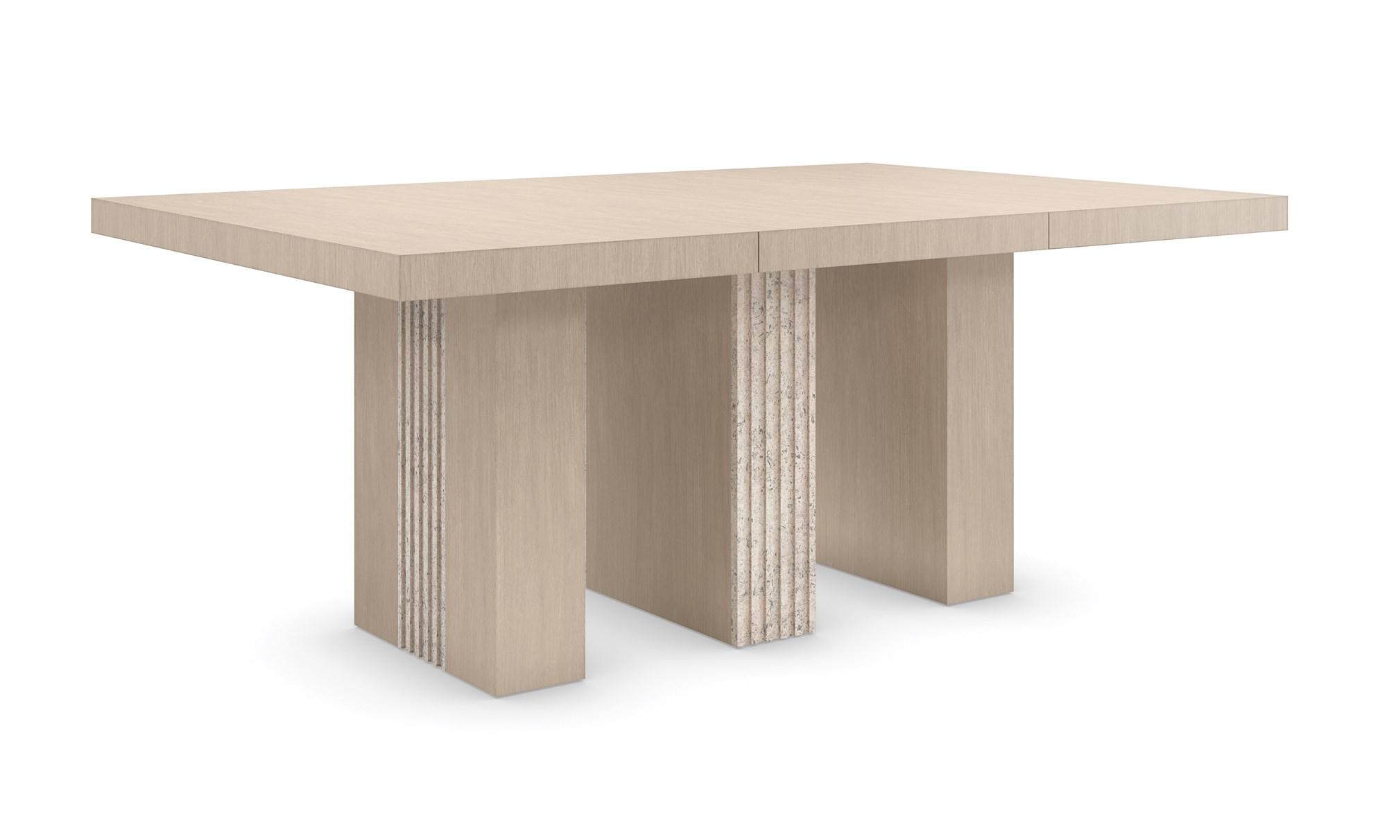 

        
Caracole UNITY LIGHT DINING TABLE Dining Table Wash Oak  662896047882
