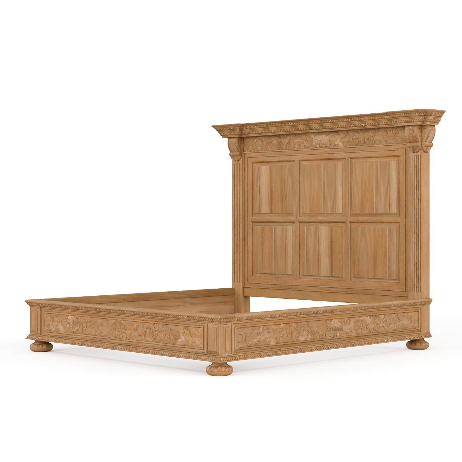 

    
25482 DRW DRIFTWOOD DRW Charleston Queen Bed Solid Wood Bramble 25482 Sp Order
