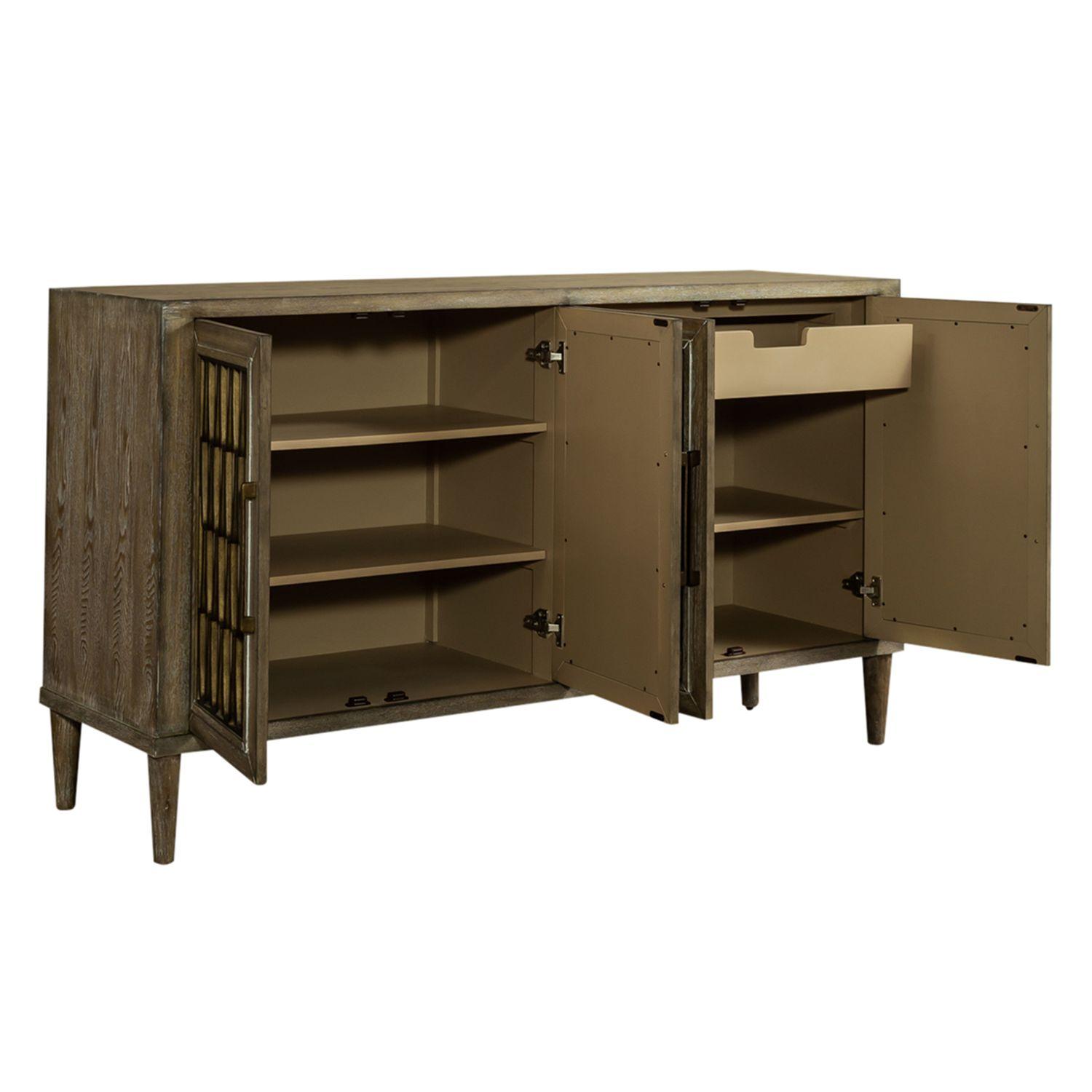 

    
Liberty Furniture Devonshire Cabinet Driftwood 2064-AC6838
