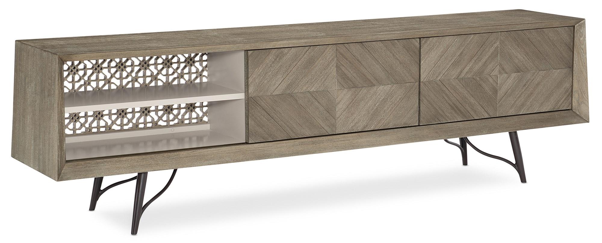Modern Console Table A CUT ABOVE CLA-019-533 in Driftwood, Gray 