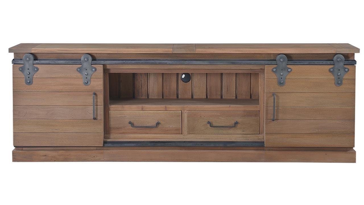 

    
DRIFTWOOD Sonoma Narrow Media Console 7' Solid Wood Bramble 26793 Sp Order
