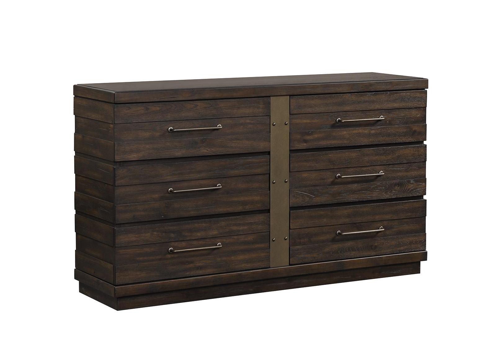 Modern, Transitional Dresser EDISON 1827-130 1827-130 in Brown 