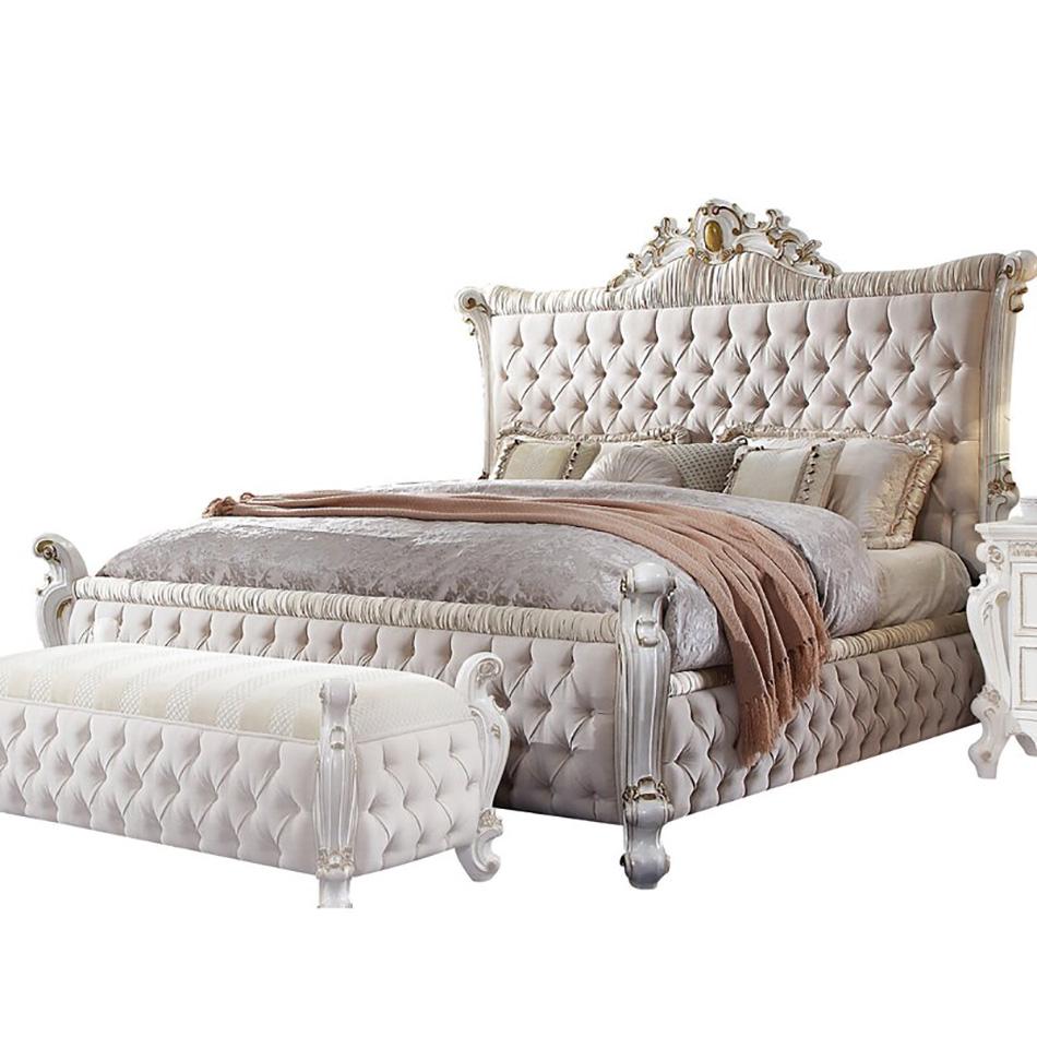 

    
Endicott King Panel Upholstered Standard Bedroom Set 3 Pcs Classic
