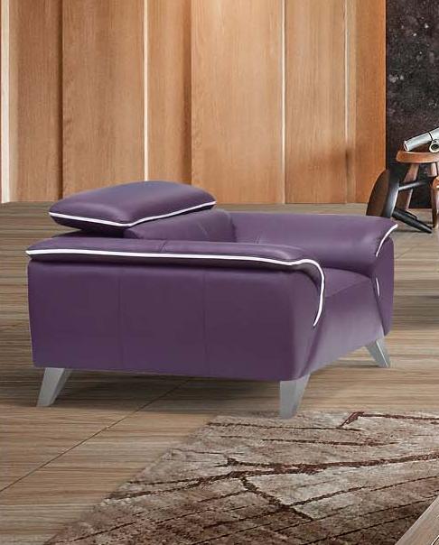 

                    
ESF ESF 1513 Sofa Loveseat and Chair Set Purple Leather Purchase 
