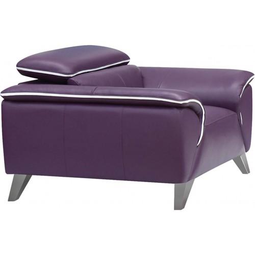 

    
ESF 1513 Sofa Set-3 ESF 1513 Purple Italian Half Leather Living Room Sofa Set 3 Pcs Contemporary
