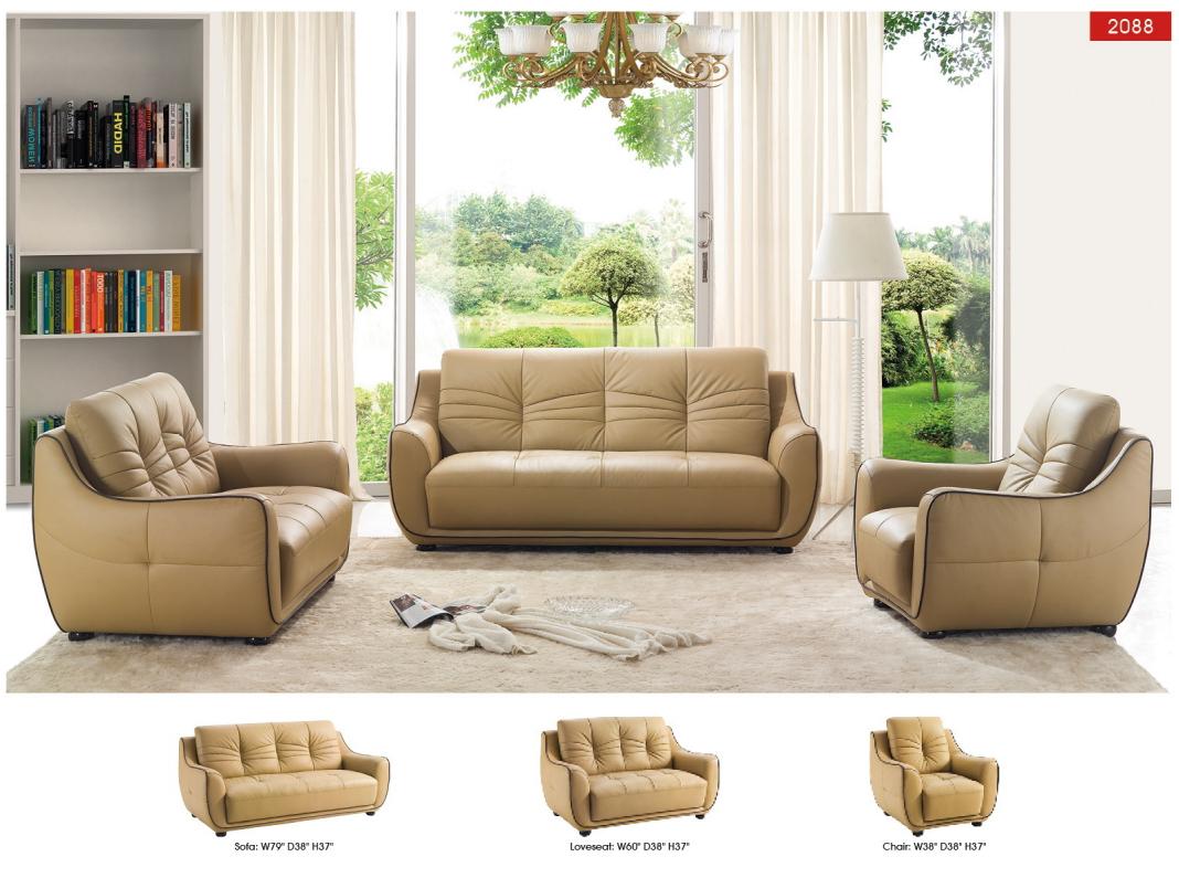 

    
ESF-2088-3PC ESF Sofa Loveseat and Chair Set
