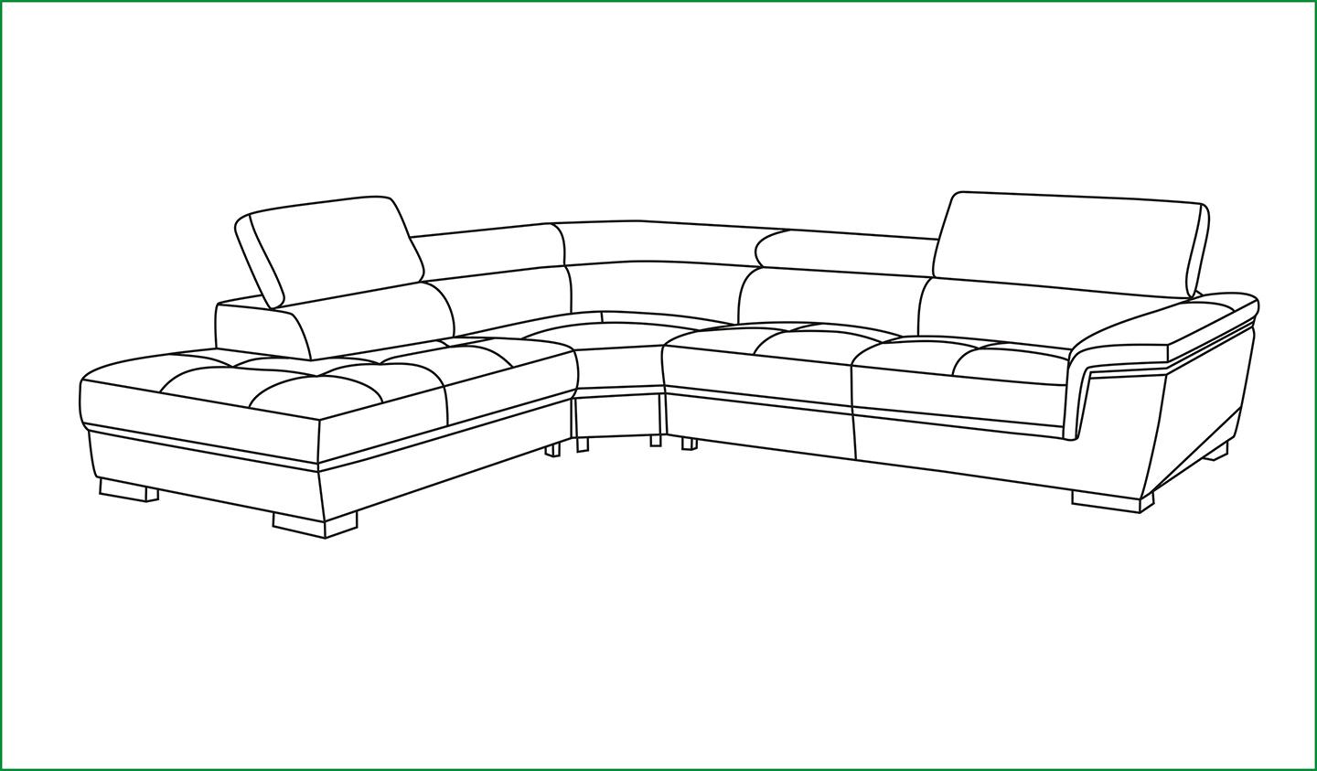 

    
2383SECTIONALLEFT White Genuine Leather Sectional Sofa Left Hand Facing Contemporary ESF 2383
