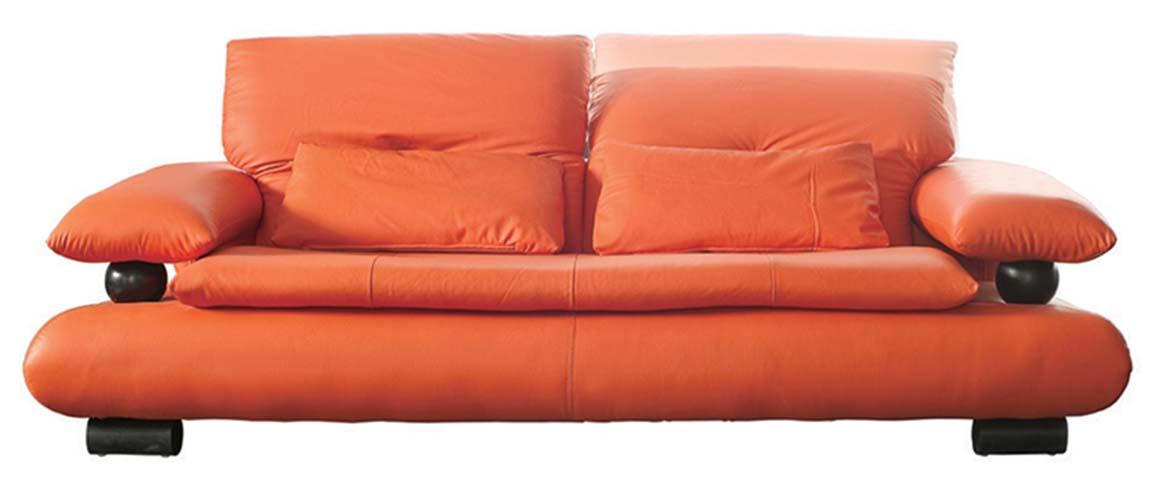 

                    
ESF 410 Sofa Orange Italian Leather Purchase 
