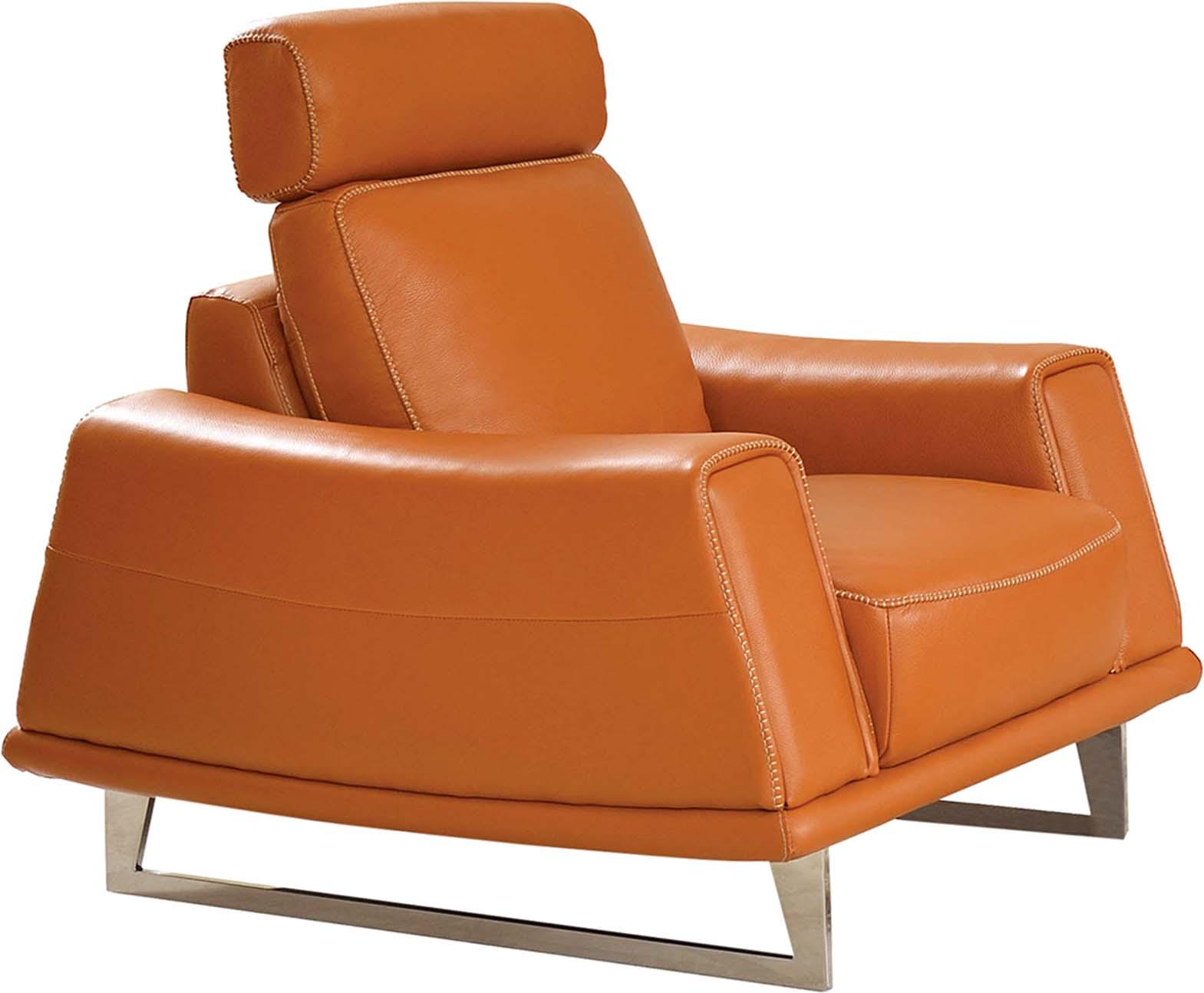 

    
ESF 531 Sofa Chair Orange ESF 531-Sofa Set-2-Pcs
