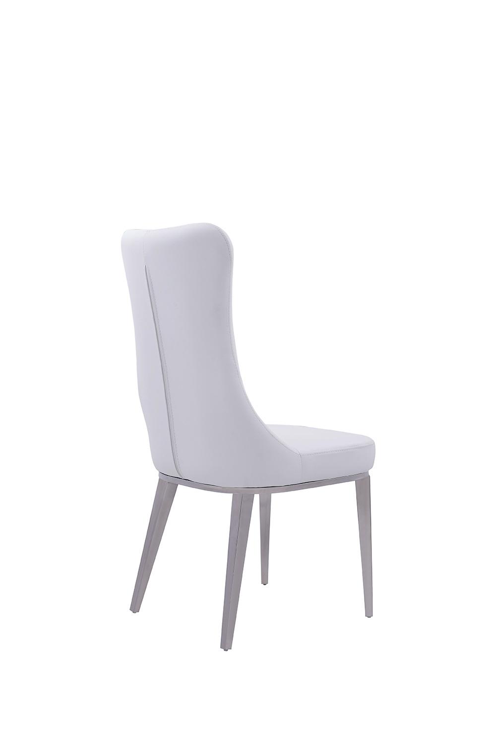 

    
ESF 6138 Dining Side Chair White ESF-6138-2PC
