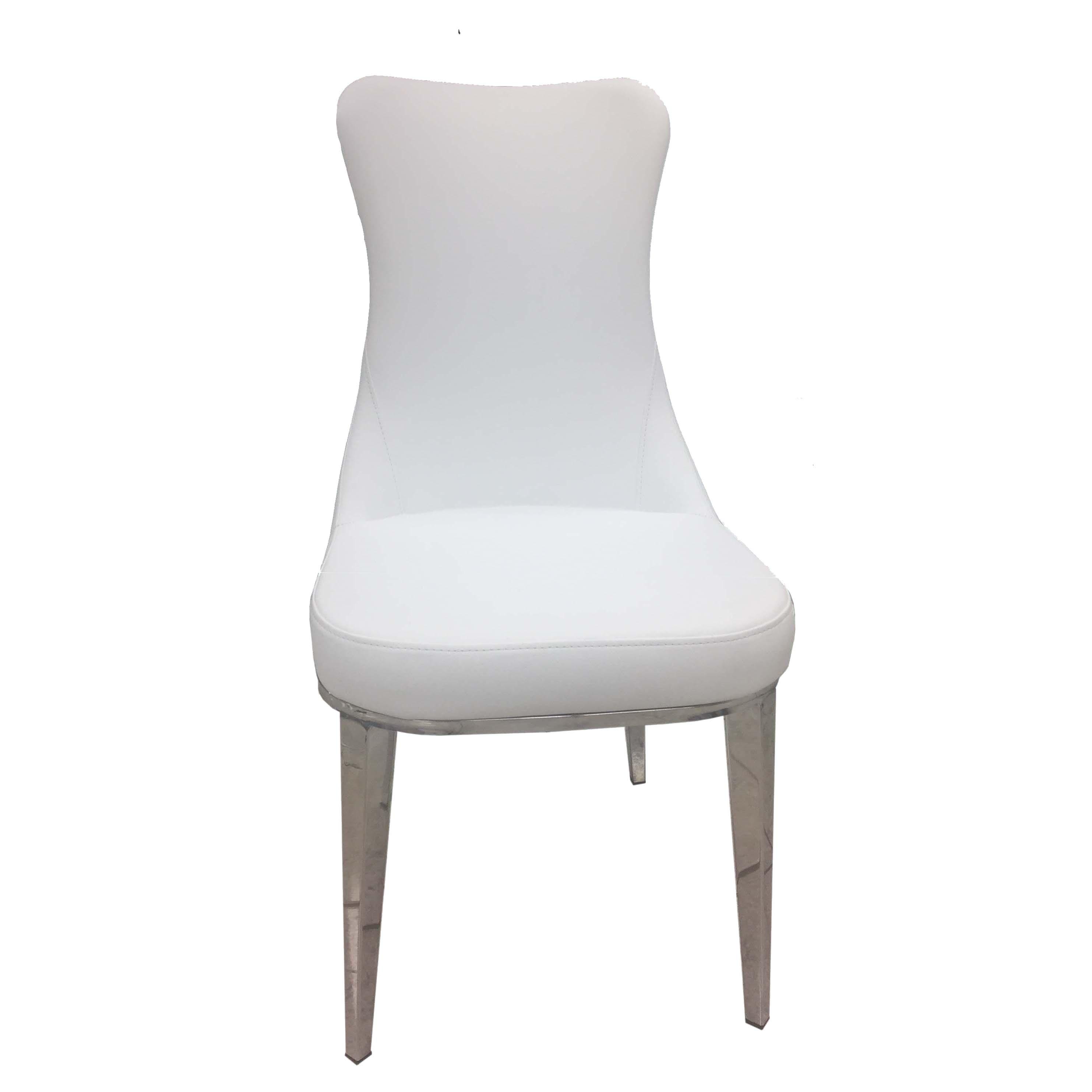 

    
ESF 6138 Dining Side Chair White ESF-6138-4PC

