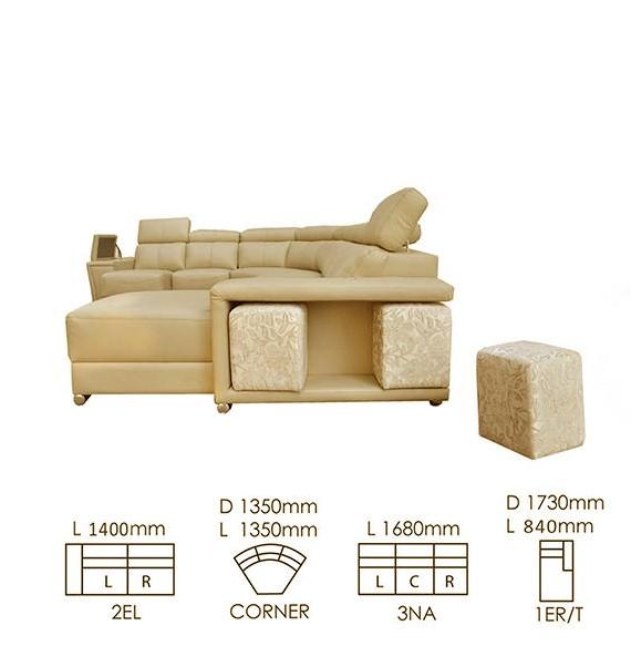 

    
8312SECTIONALLEFT ESF Sectional Sofa
