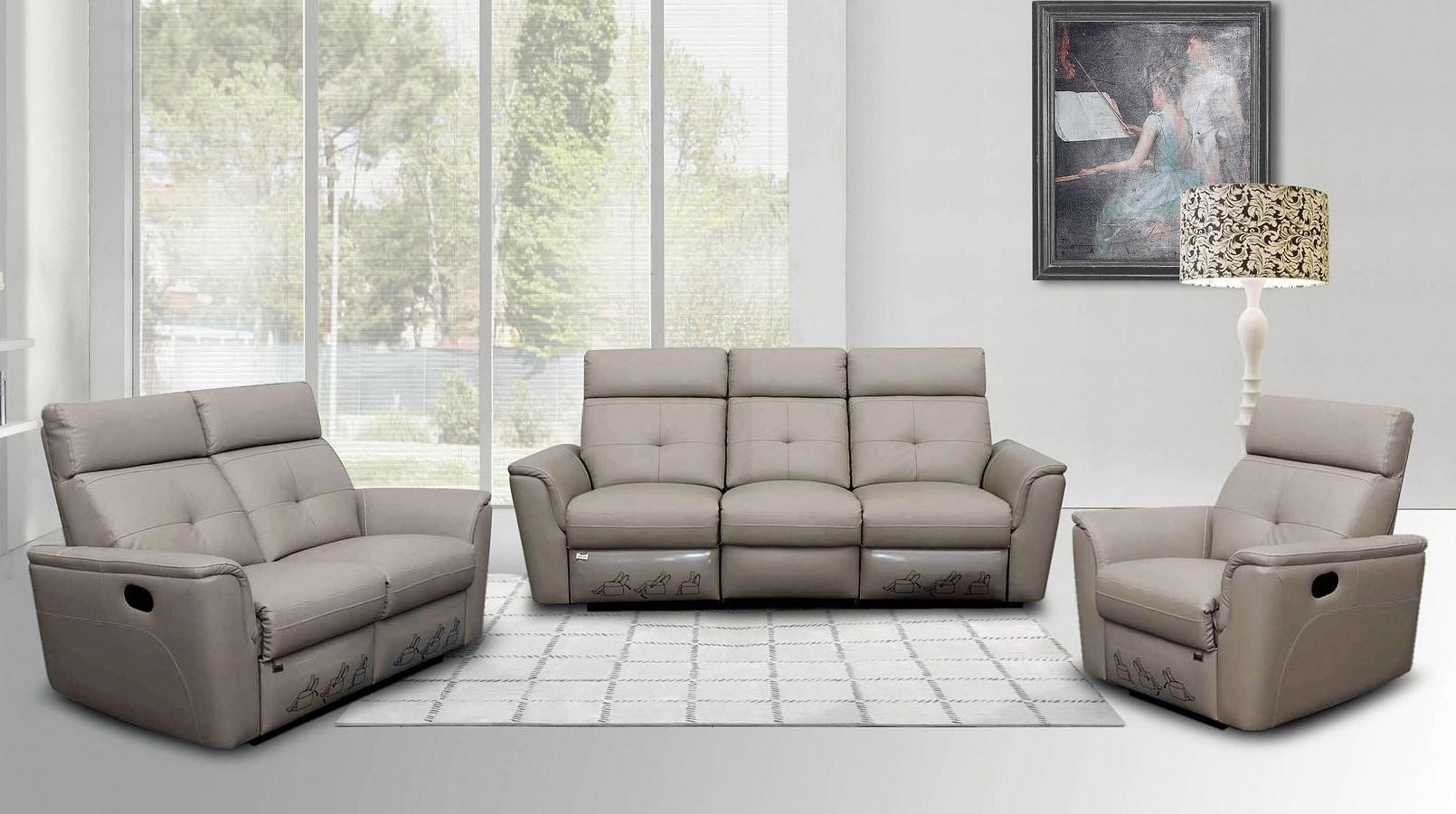 Manual Recliner Sofa Set