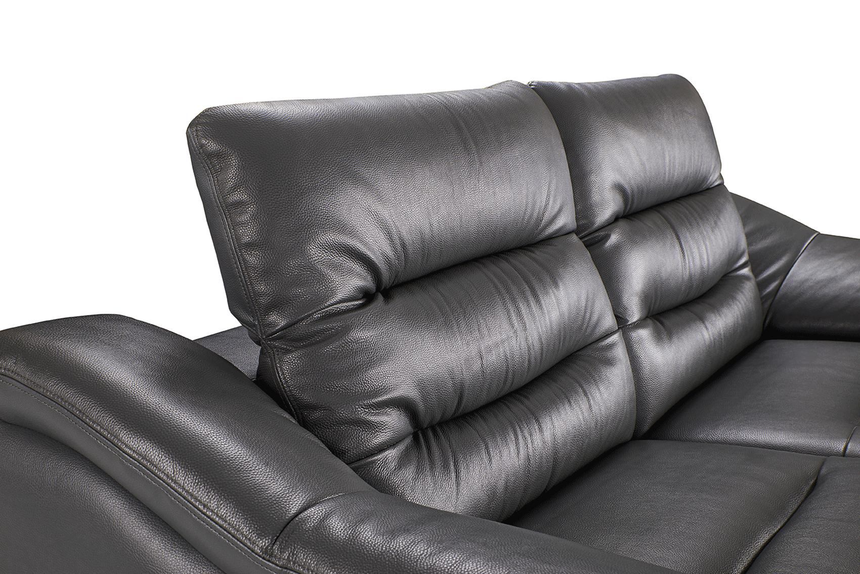 

                    
ESF 972 Reclining Set Dark Gray Top-grain Leather Purchase 

