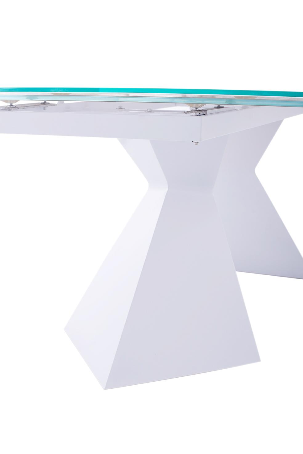 

    
ESF 992 DT Dining Table White ESF-992-DT
