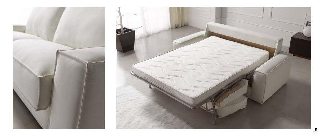 

    
ESF Agus Contemporary White Leatherette Sofa Sleeper Bed SPECIAL ORDER
