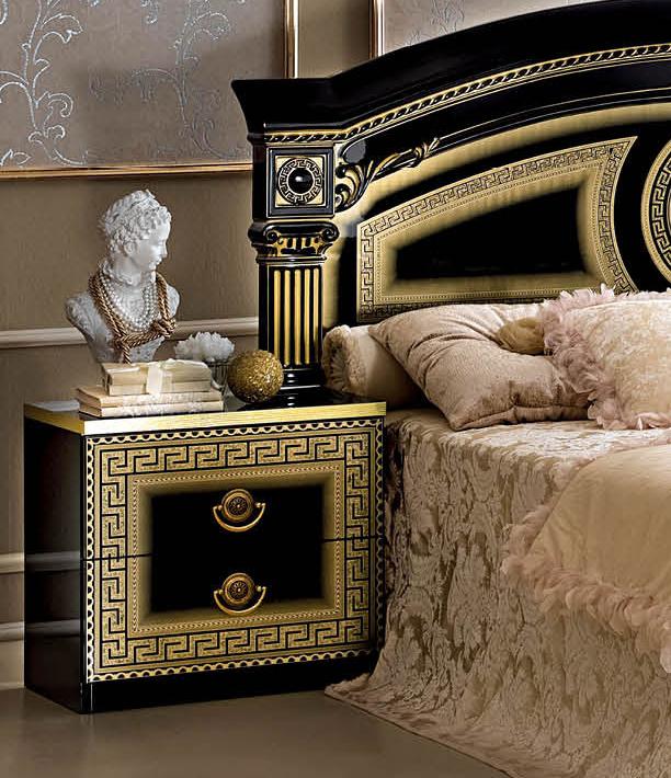 

    
ESF Aida Platform Bedroom Set Gold/Black ESF-Aida-Black Gold-Q-2NDM-5PC

