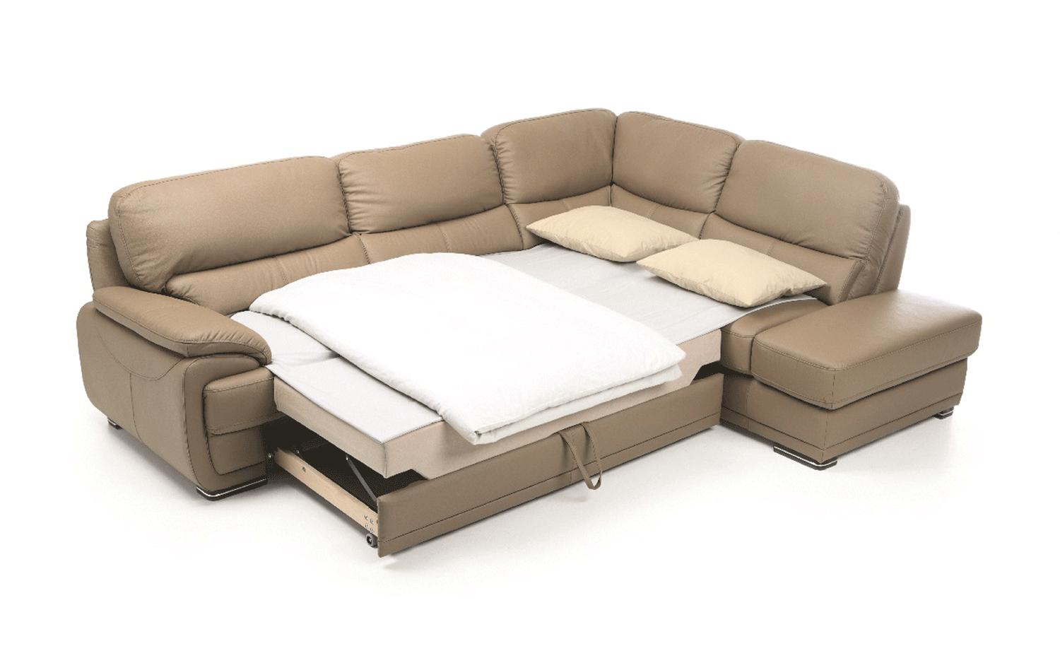 

                    
ESF Argento Sectional Sofa Bed Beige Full Leather Purchase 

