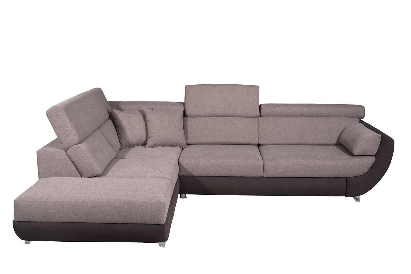 

    
ESF Artemis Modern Sand Grey Fabric Left Hand facing Living Room  Sectional Sofa
