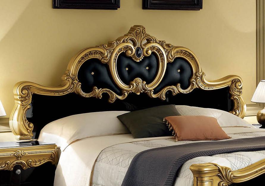 

    
ESF-Barocco-Black-Gold-K-Set-5 ESF Barocco Luxury Glossy Black Gold King Bedroom Set 5 Classic Made in Italy
