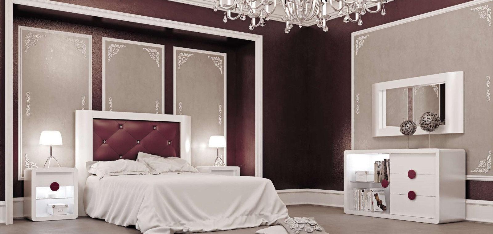

    
ESF Krystal 03 Modern  White Finish Queen Size Bedroom Set 5 Pcs Special Order
