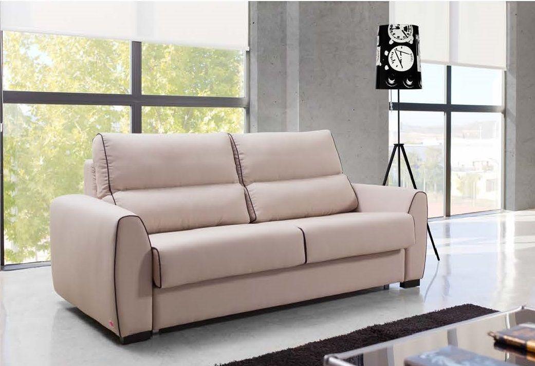 

    
ESF Loeb Modern Light Beige Fabric Futon Sofa Sleeper Bed  SPECIAL ORDER
