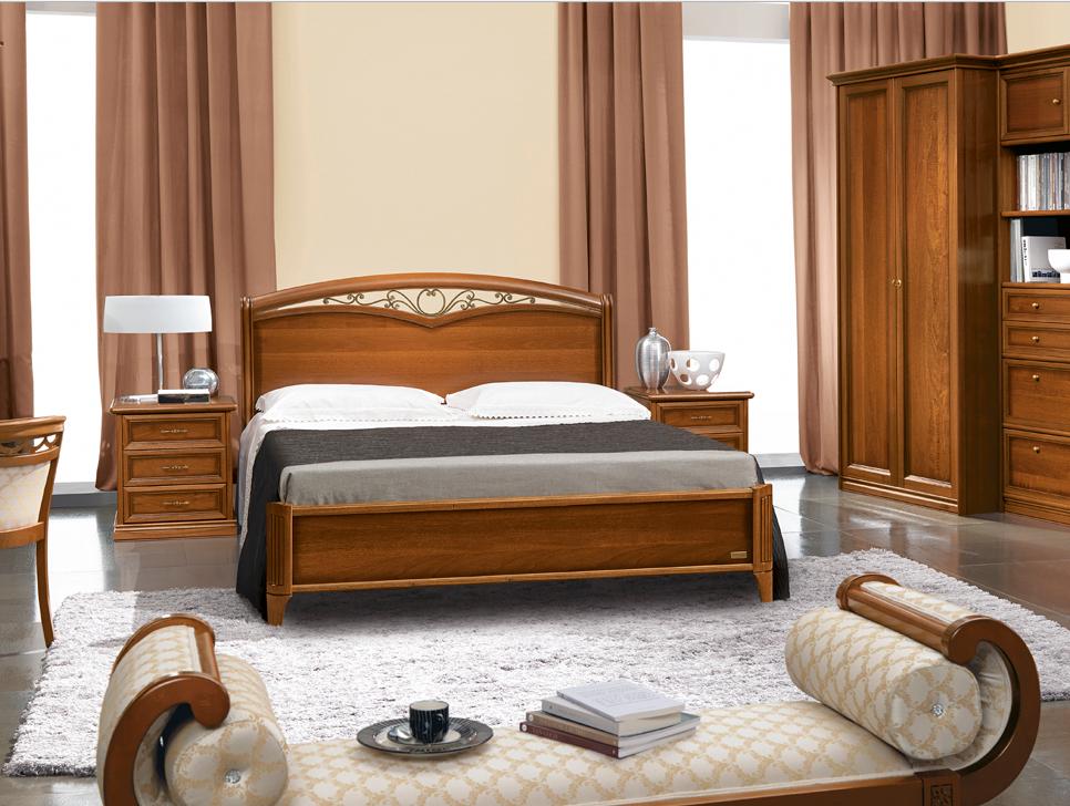 

    
Walnut Finish King Bedroom Set 3Pcs Made In ITALY Nostalgia Comp 6  ESF Modern
