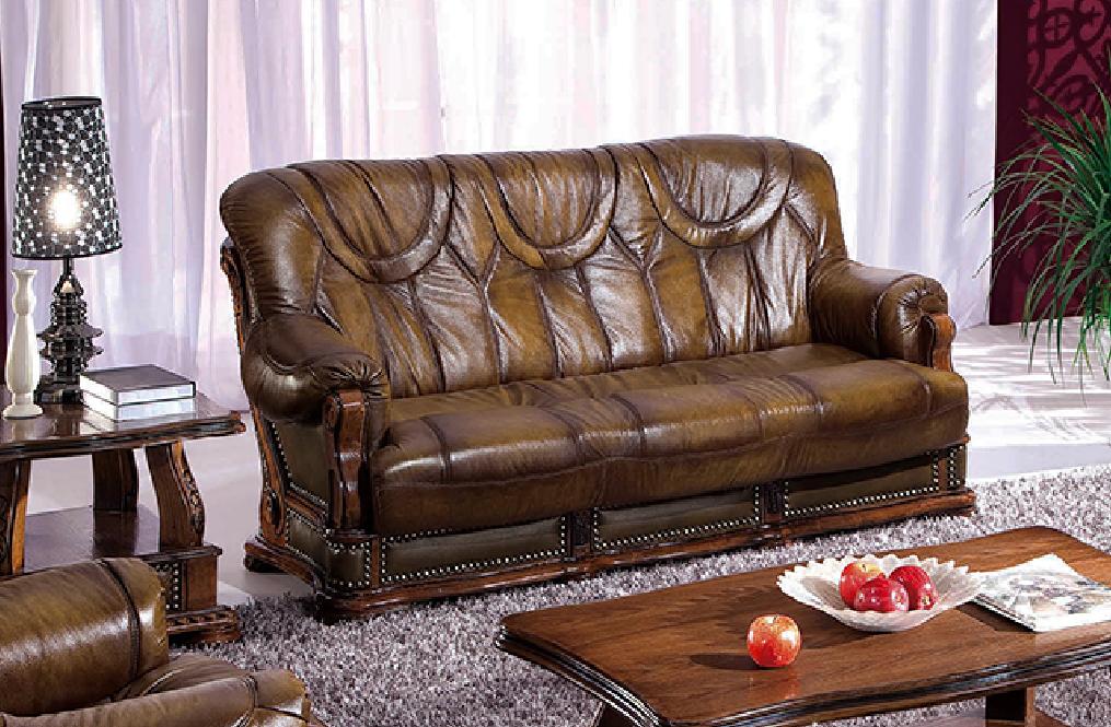 

                    
ESF Oakman Sofa bed Dark Oak Genuine Leather Purchase 
