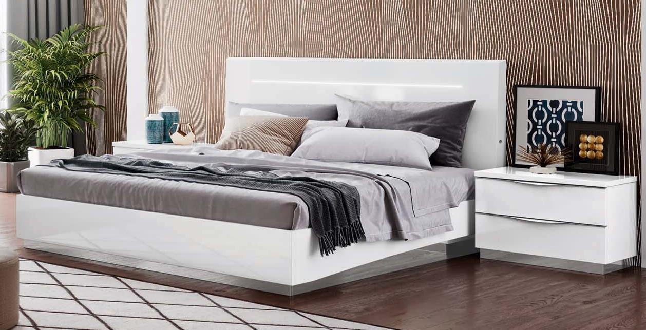 

                    
ESF Onda Legno Platform Bedroom Set White Lacquer Purchase 
