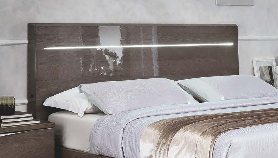 

    
ESF-Platinum Legno-Q-2NDM-5PC Birch Queen Bedroom Set 5Ps w/LED Contemporary Made in Italy ESF Platinum Legno
