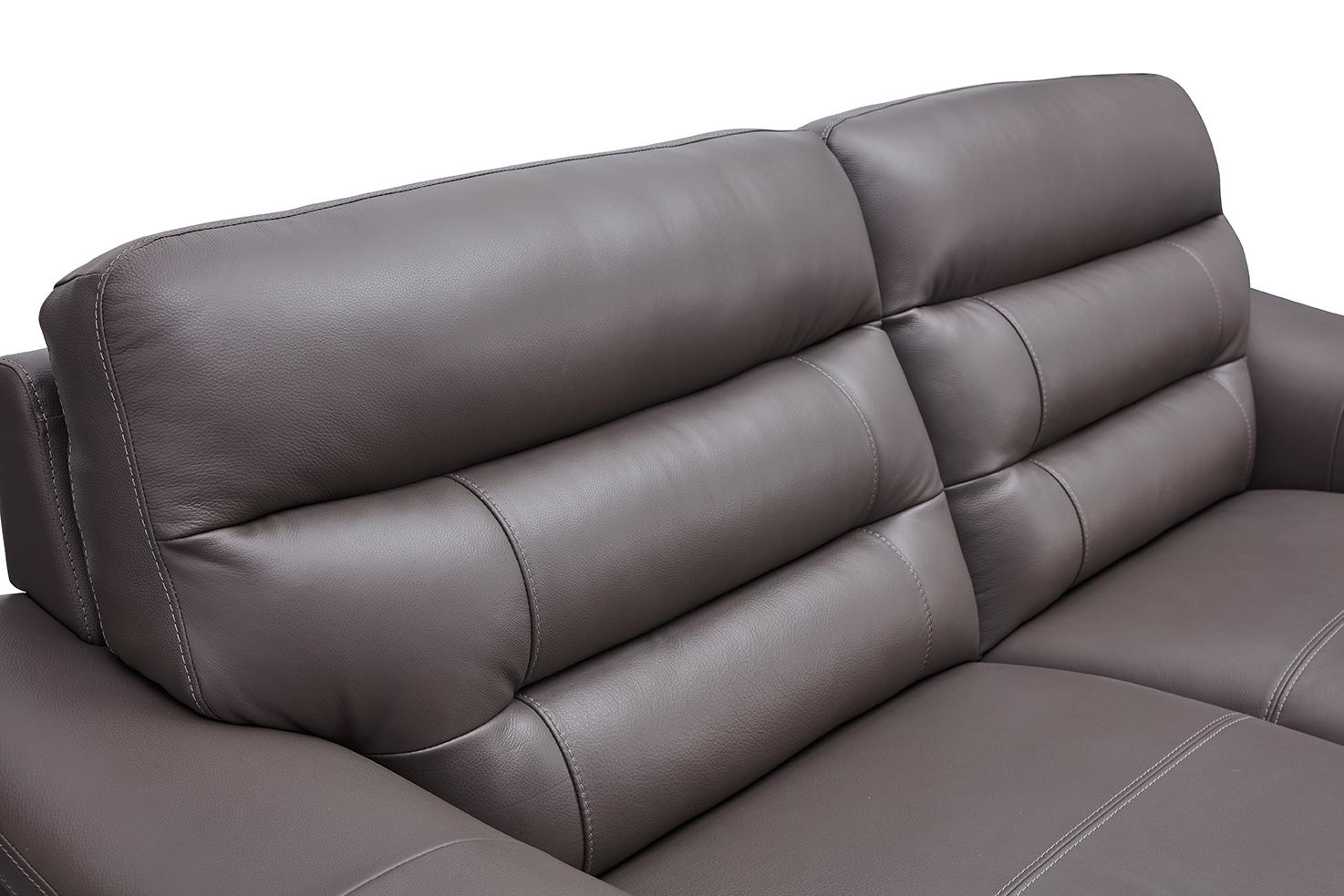 

    
Brown Top Grain Leather Sofa Set 3Pcs Contemporary ESF Richmond
