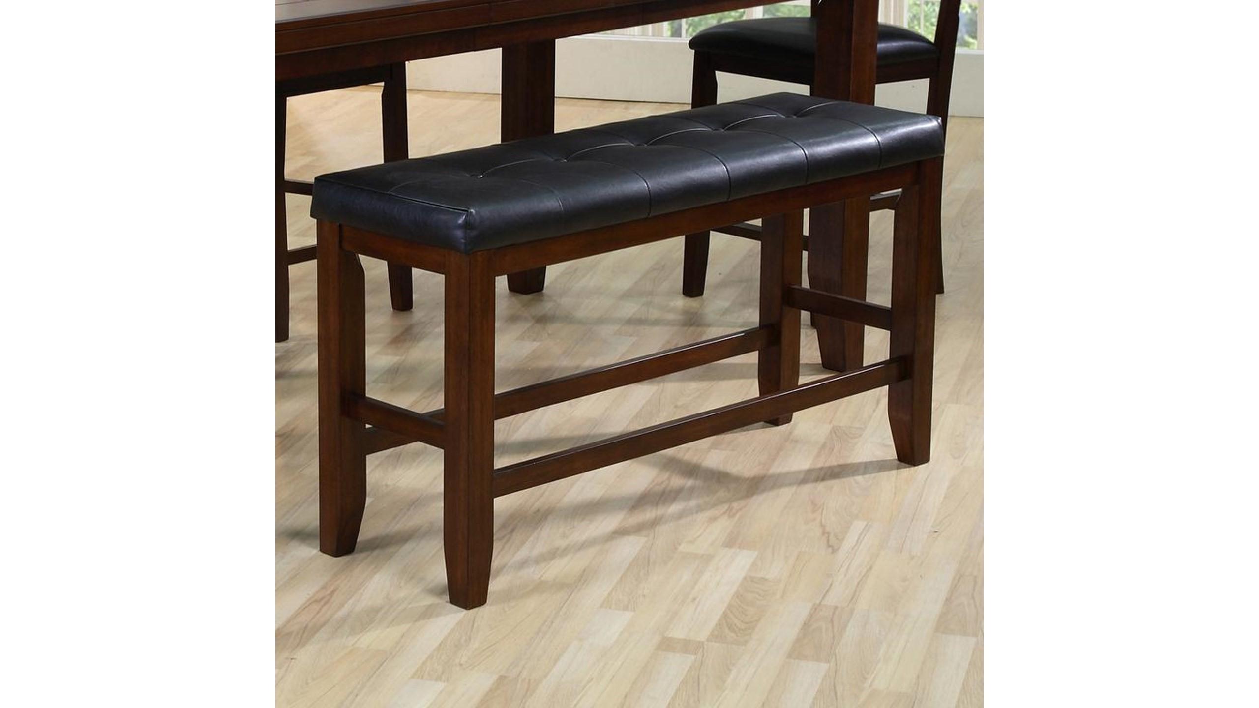 

    
Espresso & Black Counter Height Dining Bench by Crown Mark Bardstown 2752-BENCH
