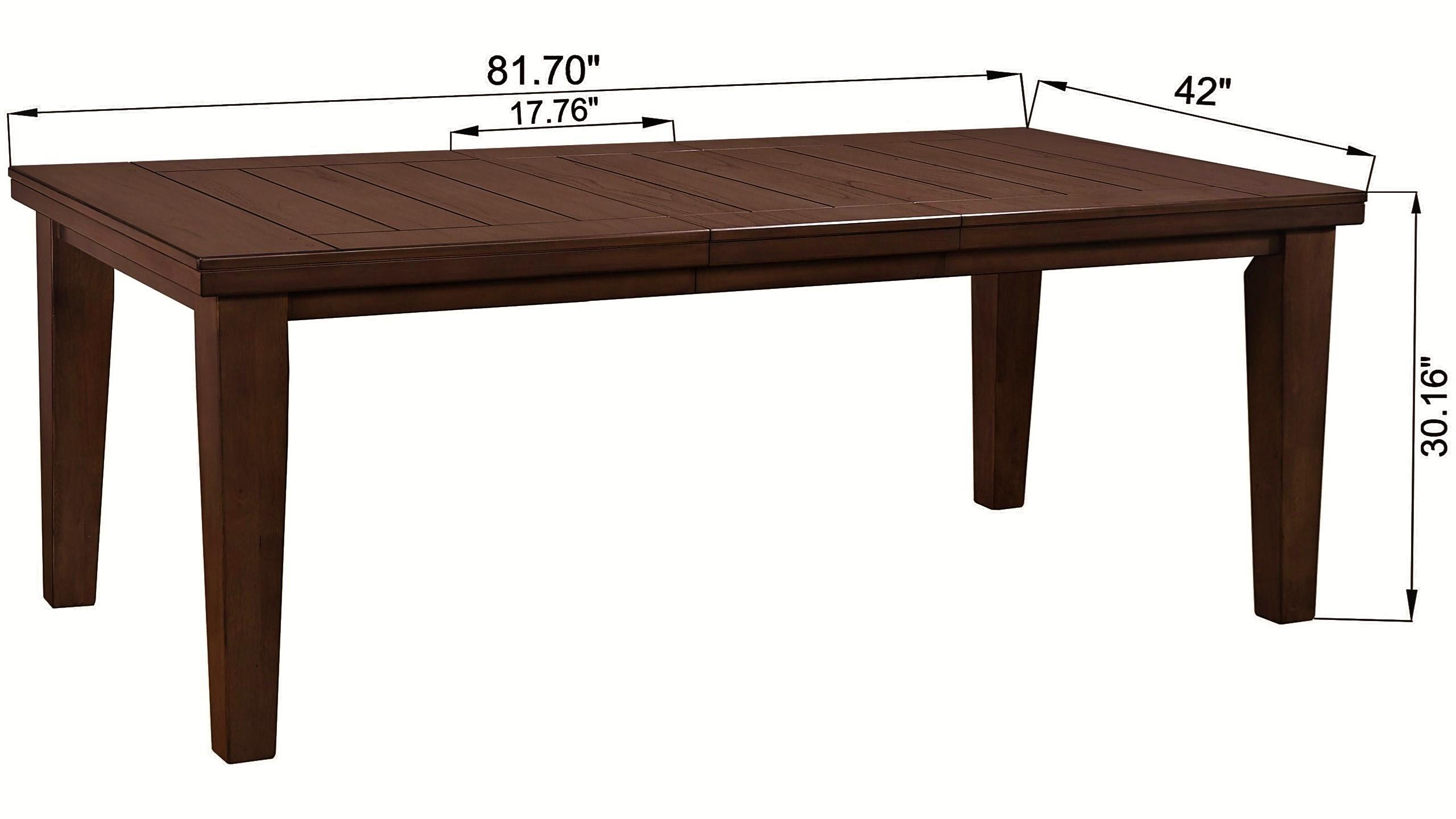 

    
Espresso Dining Table by Crown Mark Bardstown 2152T-4282

