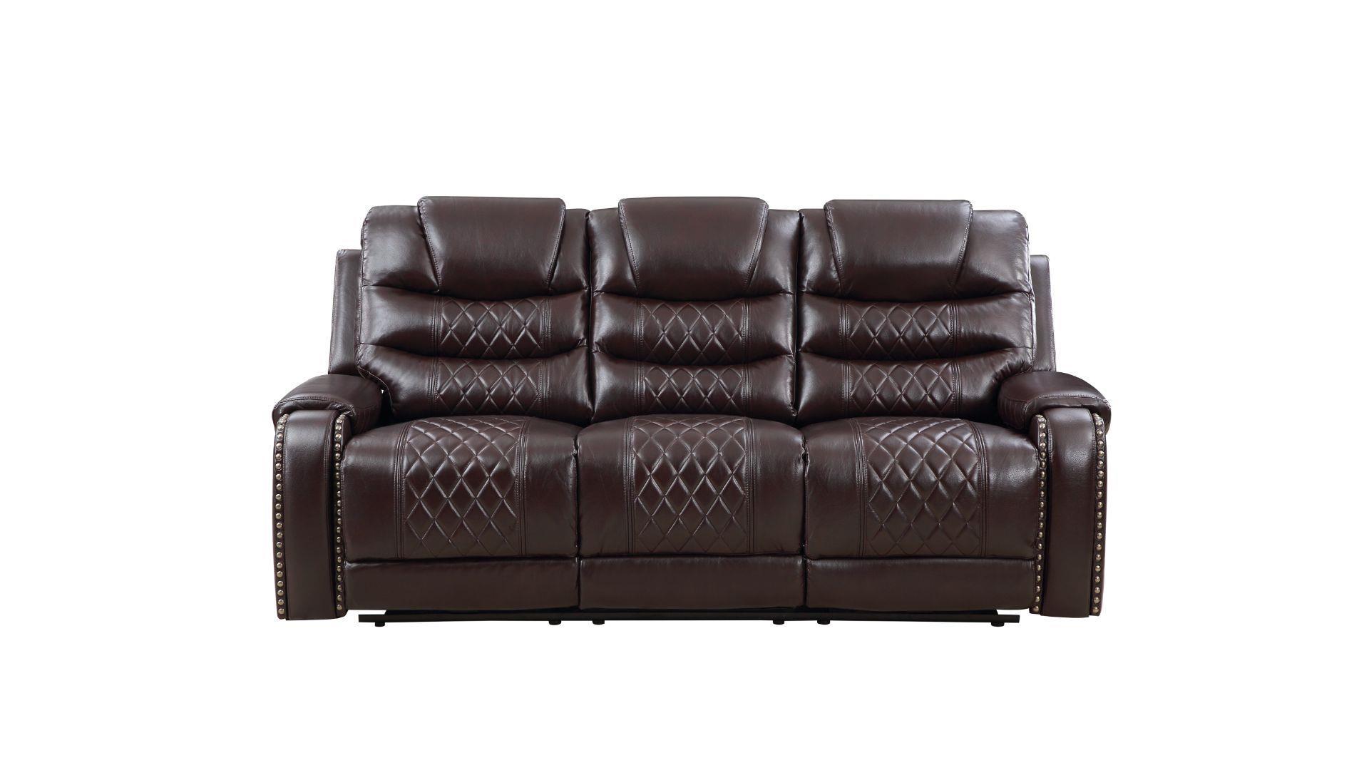 Galaxy Home Furniture TENNESSEE-BR Recliner Sofa
